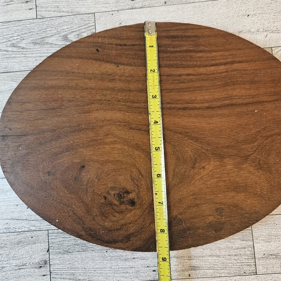 VTG INLAID WOOD PLAQUE PICTURE WALL ART WITH INLAY BONE ELEPHANTS 12" x 9" - Picture 8 of 12